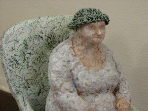 Beanie Lady (Detail)
